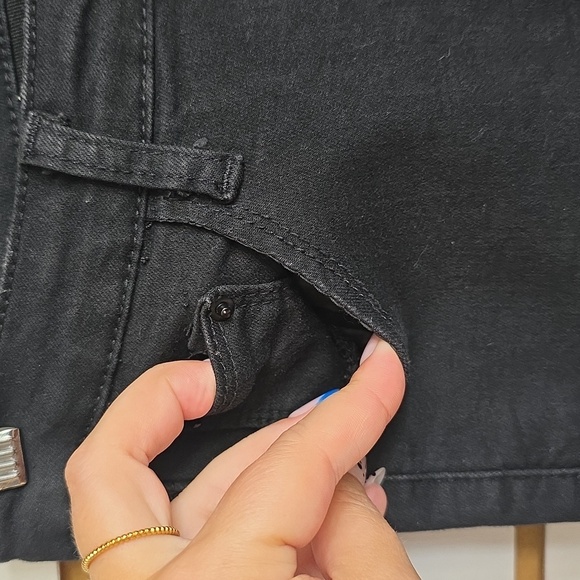 Blk Skinny Jeans Med - Picture 3 of 7
